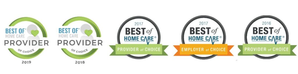 We received the Home Care Pulse Award 5th year in a row