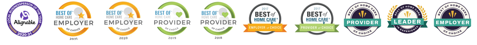 Best of Home Care Provider and Employer and Pulse Awards Spokane Care to Stay Home